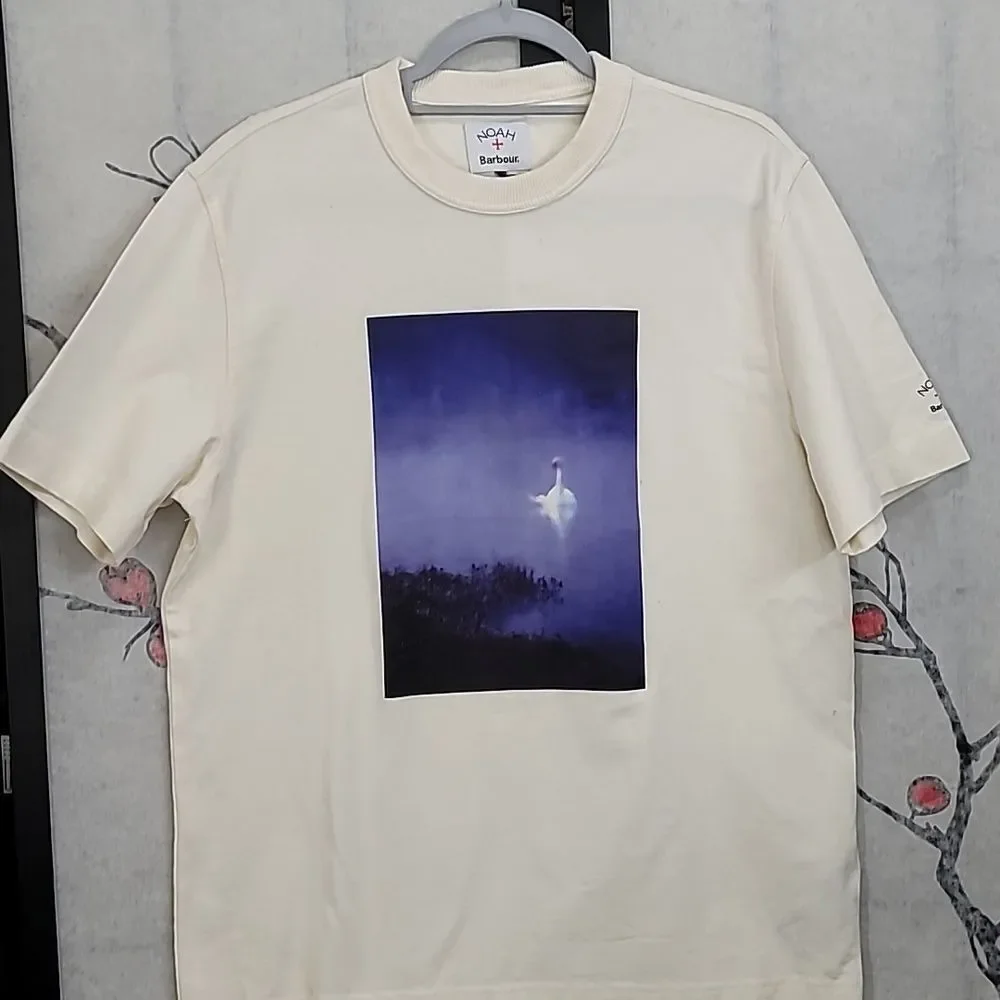 Barbour x NOAH Nwt Archive T-shirt white Size Medium